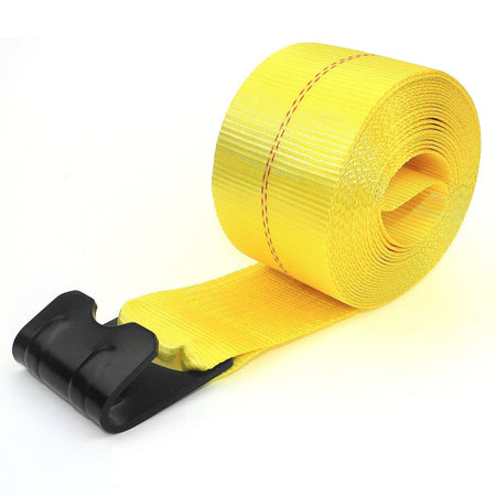 Robbor Winch Strap W/flat Hook 4" X 30' (box Of 10)