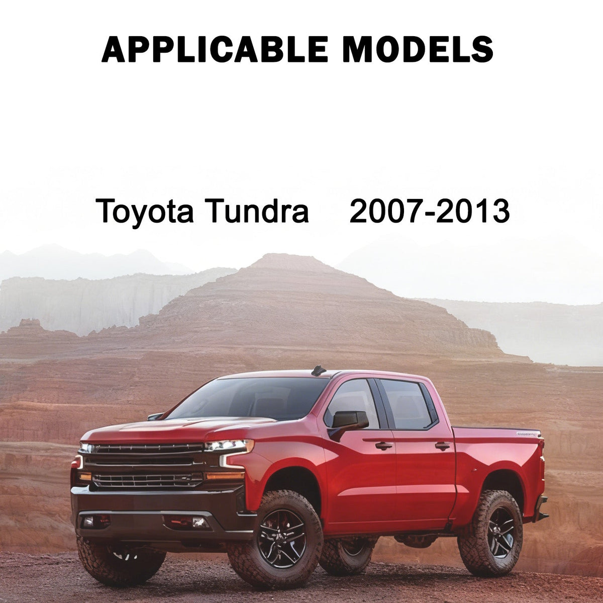 Tailgate Molding Cap Trim | 2014–2018 Chevy Silverado Sierra 1500