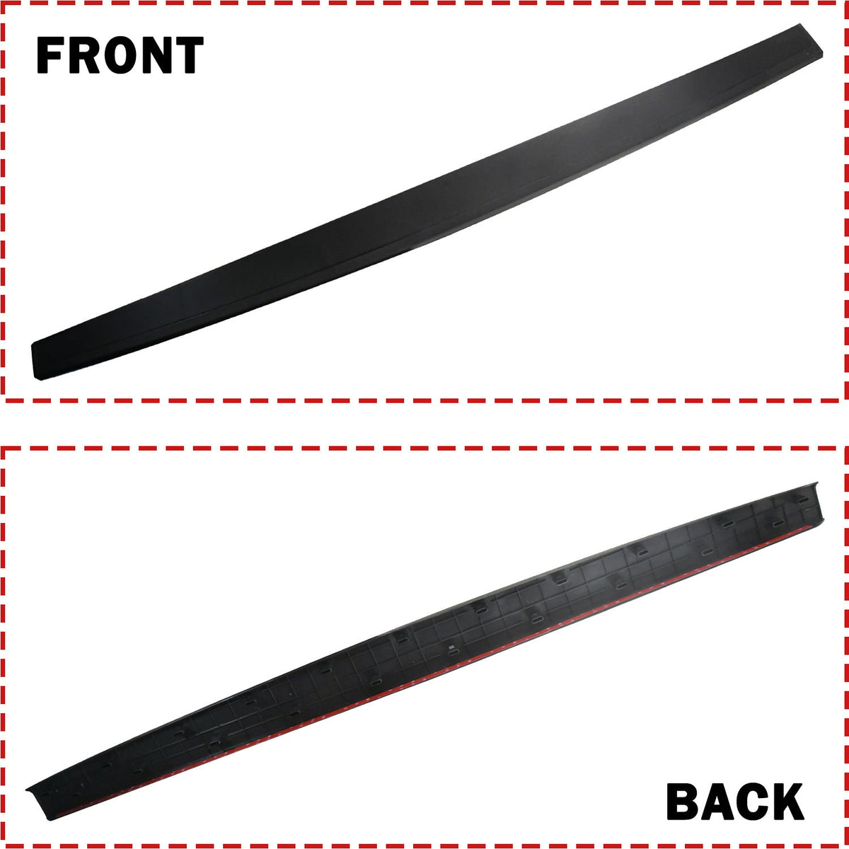 Tailgate Molding Cap Trim | 2014–2018 Chevy Silverado Sierra 1500