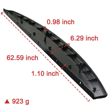 Tailgate Molding Cover | 2009–2018 Dodge Ram 1500 Pickup