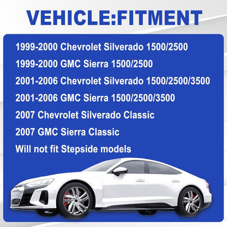 Tailgate Spoiler Cap Molding | 1999–2006 Silverado & Sierra