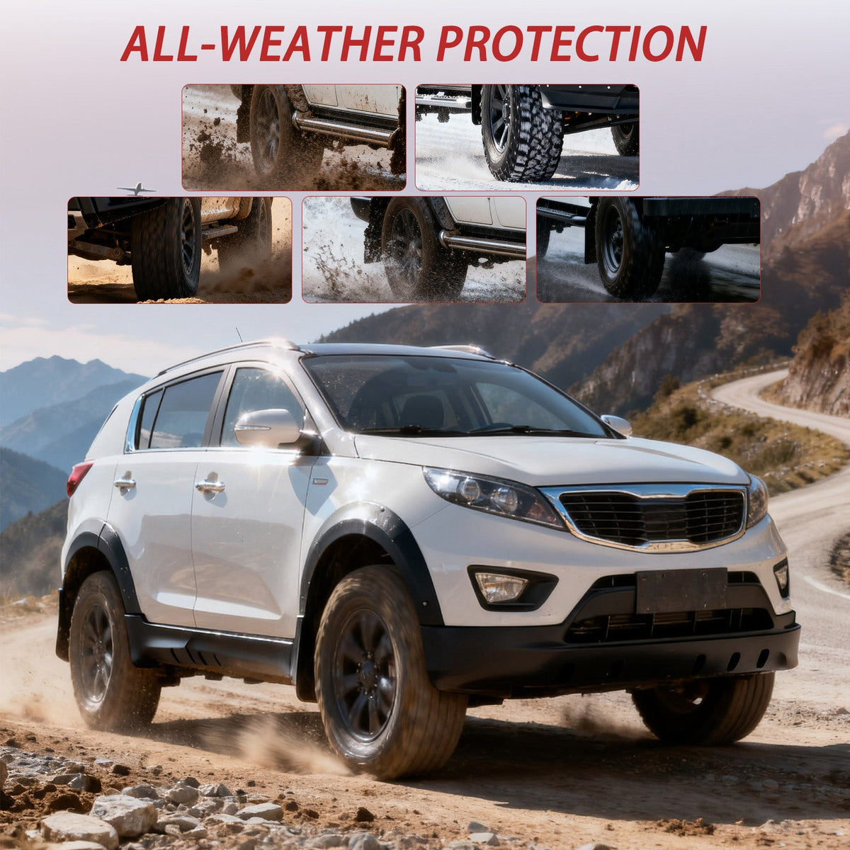 Tesla Model Y Juniper Mud Flaps 2026 – No Drilling Required