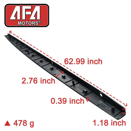 Toyota Tundra 2007 - 13 Tailgate Protector Top Upper Molding Cap TO1904101