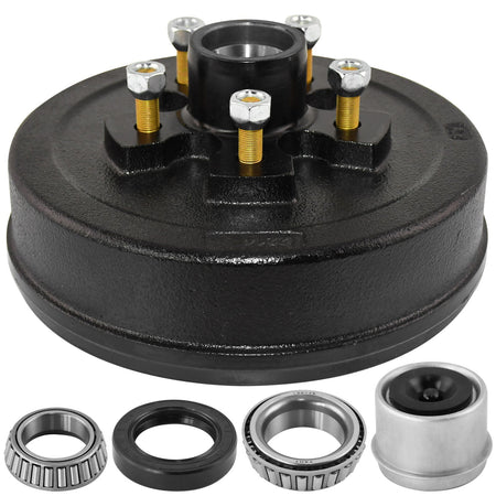 Trailer 5 on 5" Hub Drum Kits for 3500 lbs Axle (Pair)