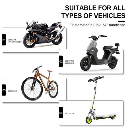 Universal Bike, Bicycle, Scooter & Golf Cart 360° Rotatable