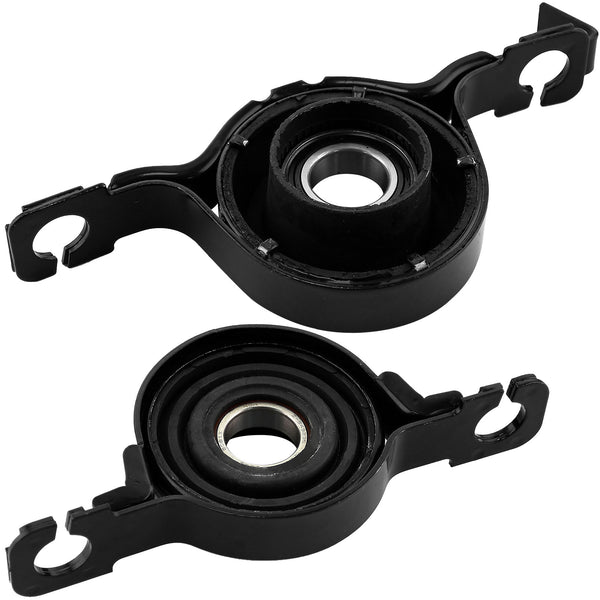 Front Rear Center Support Bearings Fits for Ford Edge 2007-2014, Mazda CX9 2007-2013-2 Pack MotorbyMotor