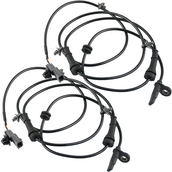 Front ABS Wheel Speed Sensor ALS2551 Fits for Nissan Sentra 2013 2014 2015 2016 2017 2018-ABS Sensor-2 Pack MotorbyMotor