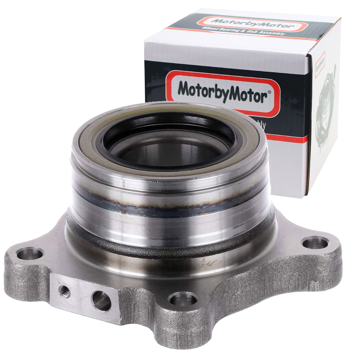 MotorbyMotor 512397 Rear Right Heavy Duty Wheel Bearing Asssembly Fits for 2008-2018 Lexus LX570, 2008-2018 Toyota Land Cruiser Wheel Bearing and Hub Assembly-Passenger Side MotorbyMotor