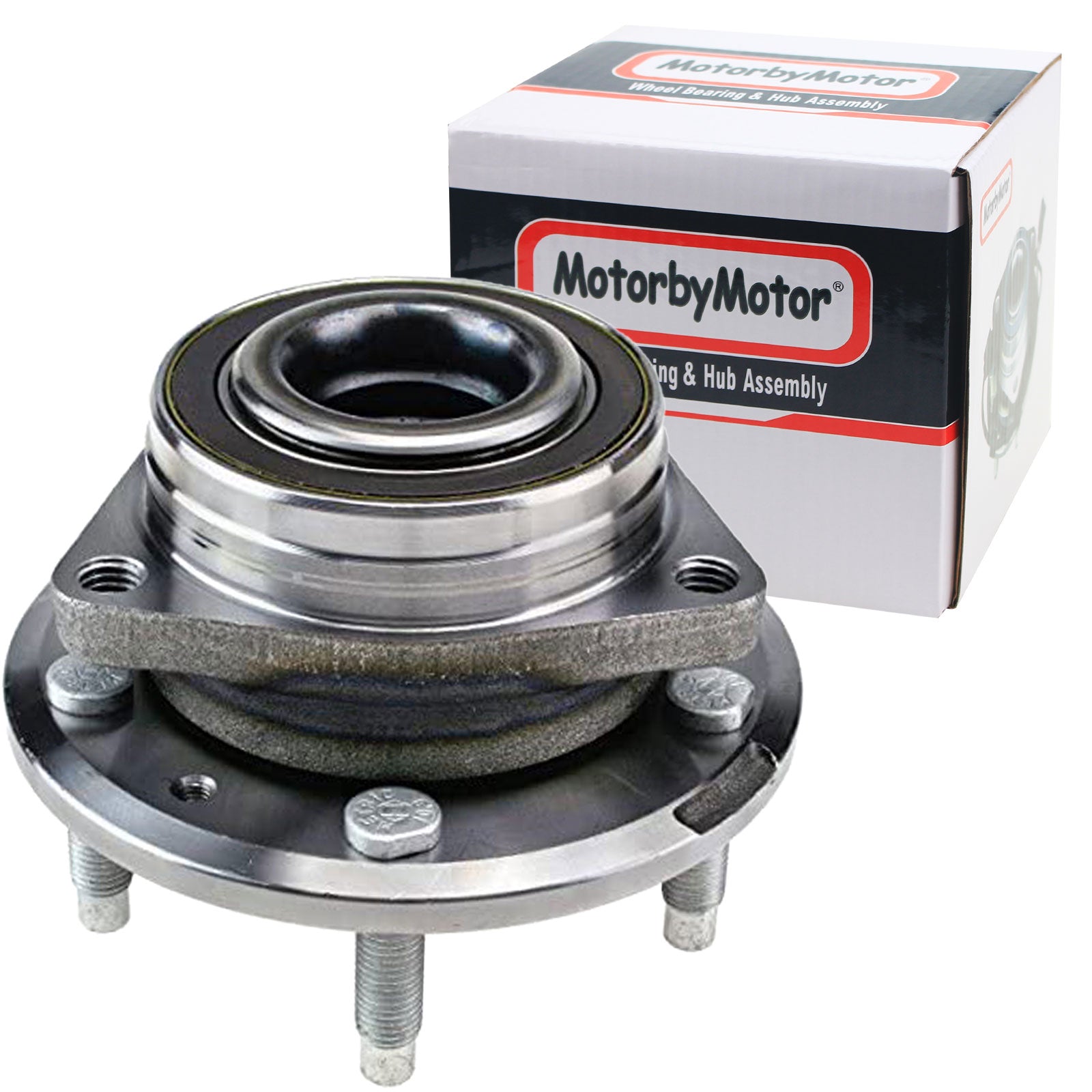 MotorbyMotor 513316 Front Wheel Bearing and Hub Assembly with 5 Lugs for Buick Cascada Verano,Cadillac ATS ELR,Chevy Cruze Orlando Volt;Rear Hub Bearing Fits Cadillac ATS Low-Runout OE Replacement AWD MotorbyMotor