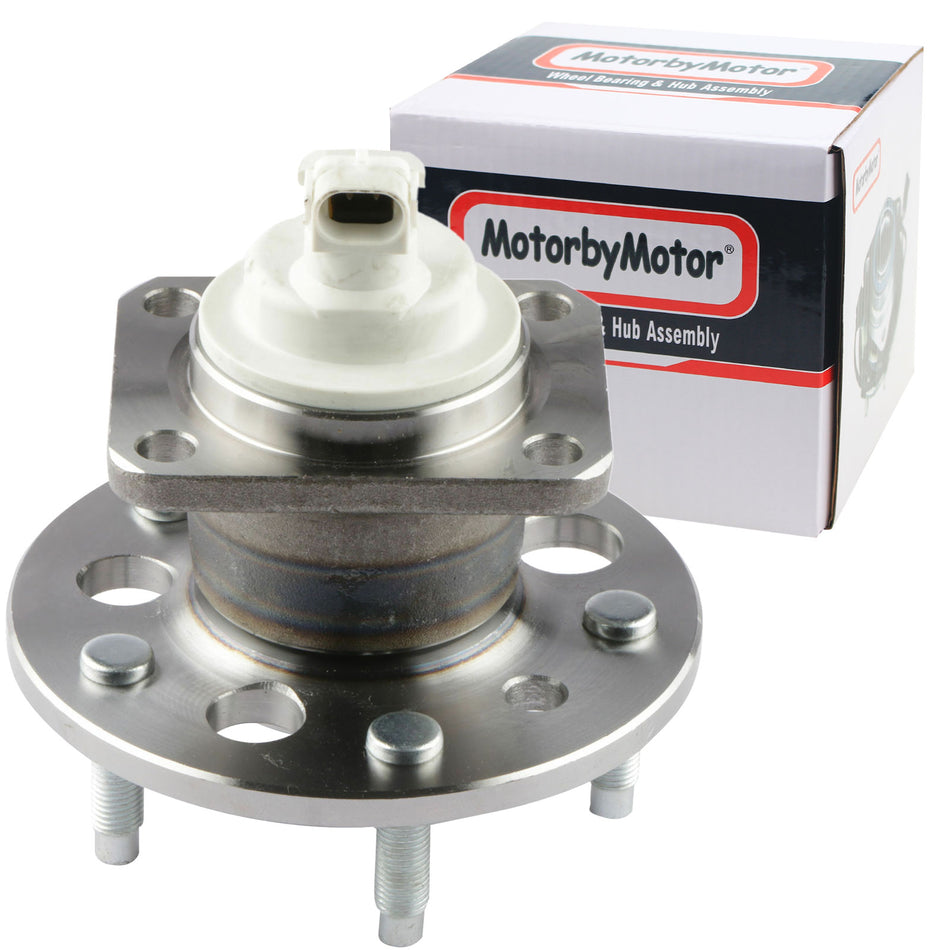 MotorbyMotor 512357 (2WD) Rear Heavy Duty Wheel Bearing Assembly w/5 Lugs for Buick Lacrosse Regal Terraza, Chevrolet Impala Monte Carlo Venture, Aztek Grand Prix Montana Trans Sport, Intrigue, Relay MotorbyMotor