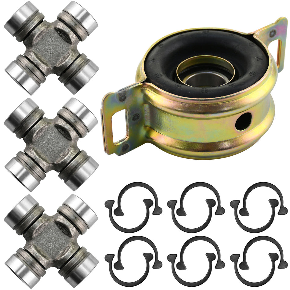 MotorbyMotor (2WD) Drive Shaft Center Bearing & Support Assembly, Toyota (Tacoma 1995-2004, T100 1993-1998, Tundra 2000-2006) MotorbyMotor