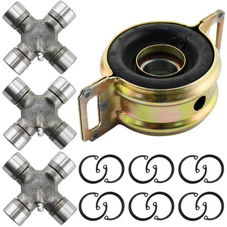 MotorbyMotor (2WD) Drive Shaft Center Bearing & Support, Toyota Tacoma Tundra T100-Center Support Assembly MotorbyMotor