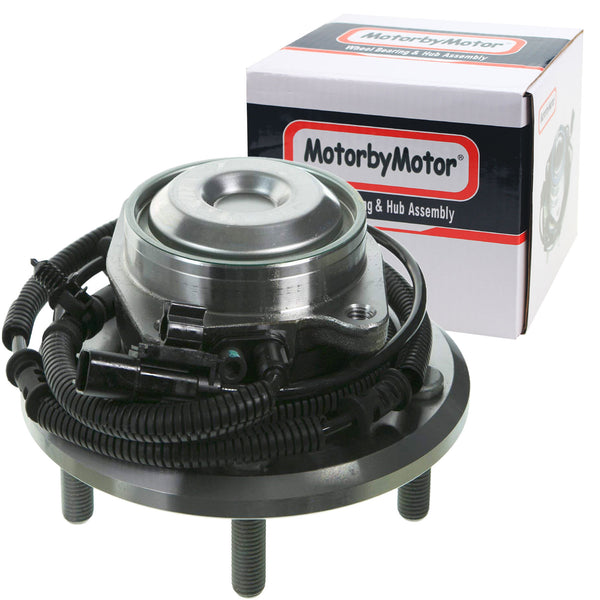 MotorbyMotor 512360 Rear Heavy Duty Wheel Bearing and Hub Assembly with 5 Lugs, Dodge Grand Caravan, Chrysler Town & Country, Volkswagen Routan  (All Models, w/ABS) MotorbyMotor