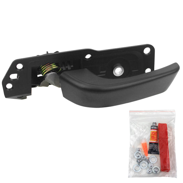 Front Left Interior Door Handle Fits for Chevy Avalanche Silverado Suburban 1500 2500,GMC Sierra Yukon XL 1500 2500,Cadillac Escalade Driver Side Inner Door Handles (Plastic and Metal) MotorbyMotor