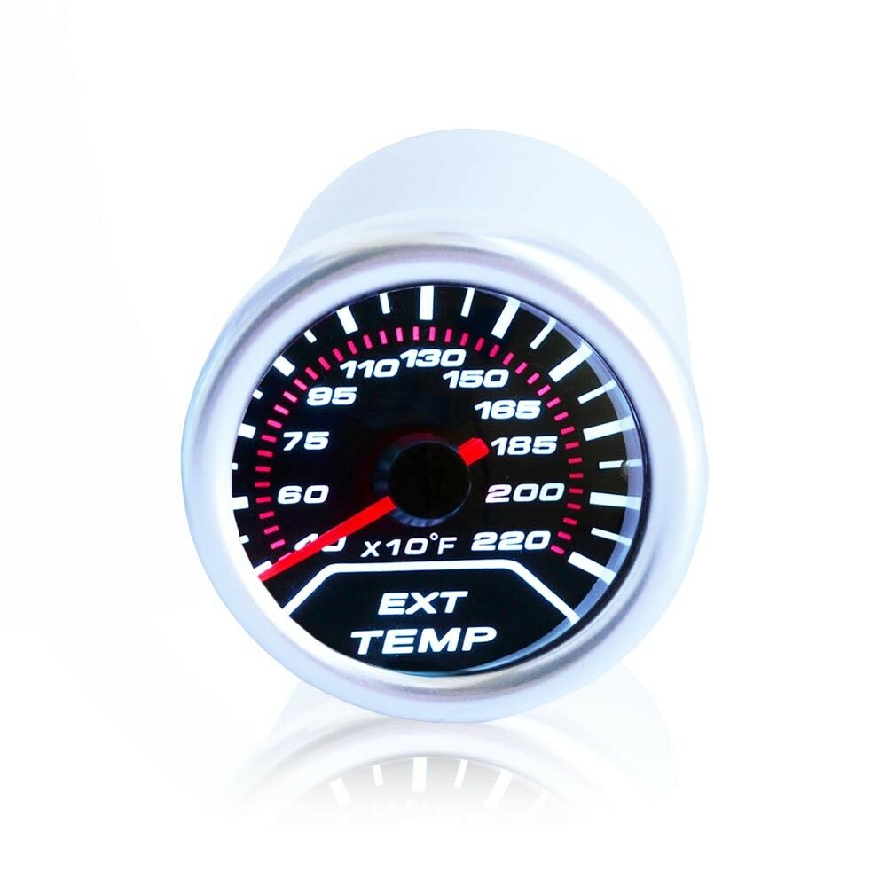 2'' 52mm Exhaust Gas Temp Gauge Universal Led Engine 12v