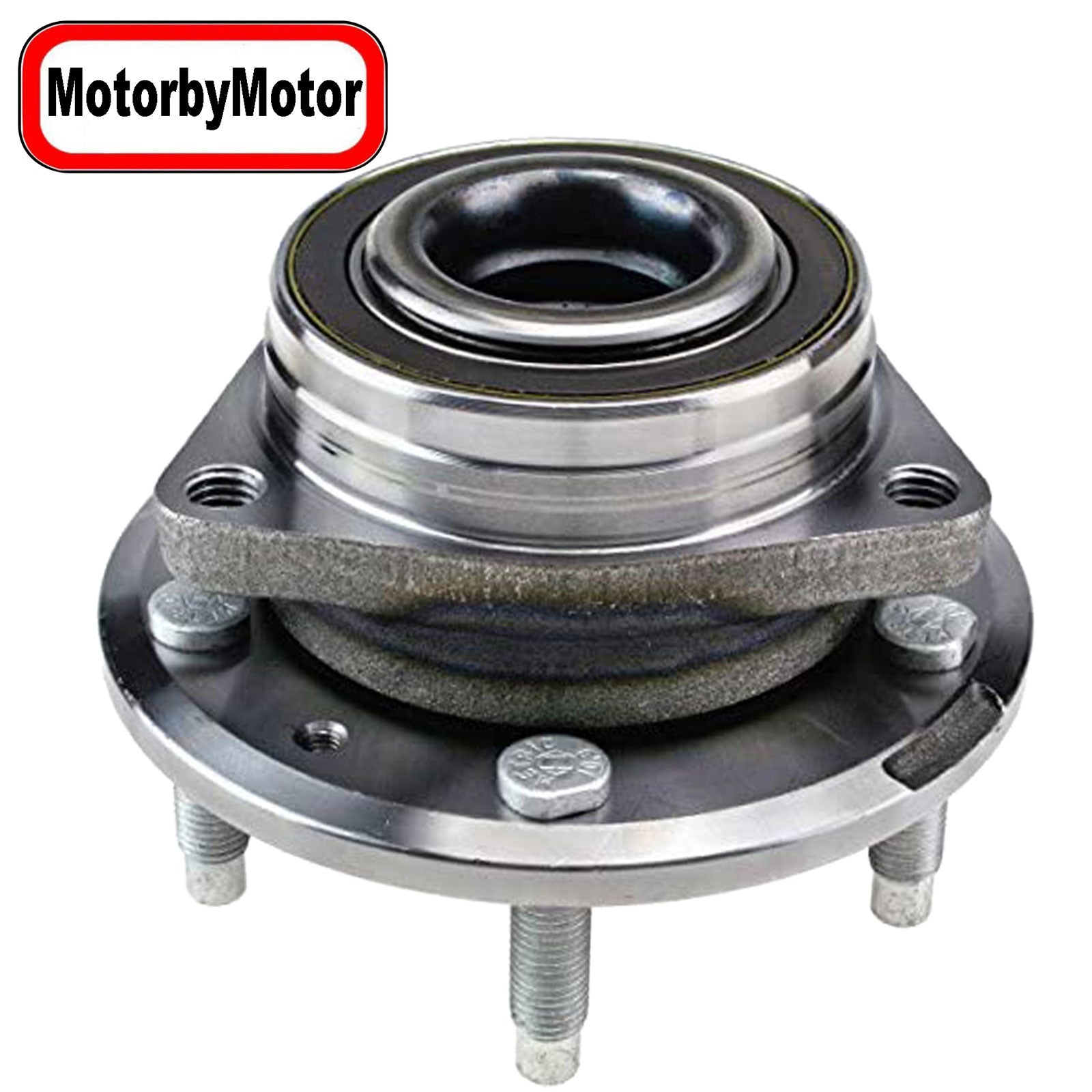 MotorbyMotor 513316 Front Wheel Bearing and Hub Assembly with 5 Lugs for Buick Cascada Verano,Cadillac ATS ELR,Chevy Cruze Orlando Volt;Rear Hub Bearing Fits Cadillac ATS Low-Runout OE Replacement AWD MotorbyMotor