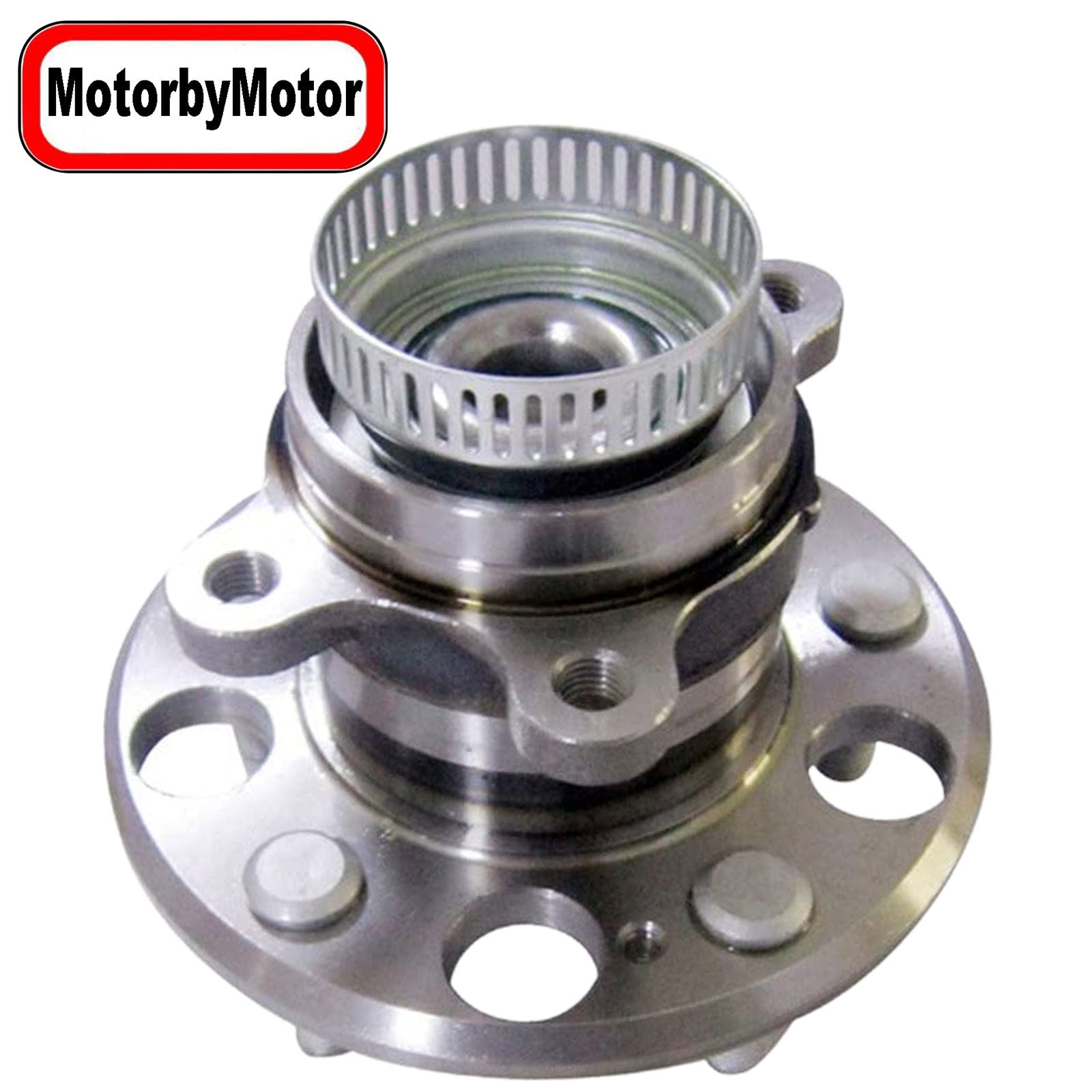 MotorbyMotor 512340 Rear Wheel Bearing and Hub Assembly 2WD with 5 Lugs Fits for Hyundai Elantra 2007-2012 (2.0L 4 Cyl)-2WD FWD, w/ABS MotorbyMotor