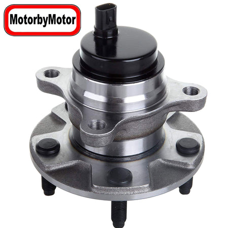 MotorbyMotor 513284 Front LH Wheel Bearing and Hub Assembly with 5 Lugs fits for Lexus GS300 GS350 GS430 GS450H GS460 IS250 IS350 Low-Runout OE Directly Replacement Hub Bearing RWD w/ABS MotorbyMotor