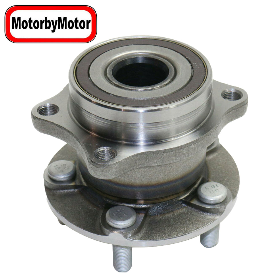 MotorbyMotor 512401 Rear Heavy Duty Wheel Bearing Assembly with 5 Lugs Fits Subaru Forester BRZ Legacy Outback Impreza WRX STI Crosstrek, Scion FR-S, Toyota 86 Wheel Bearing and Hub Assembly (w/ABS) MotorbyMotor