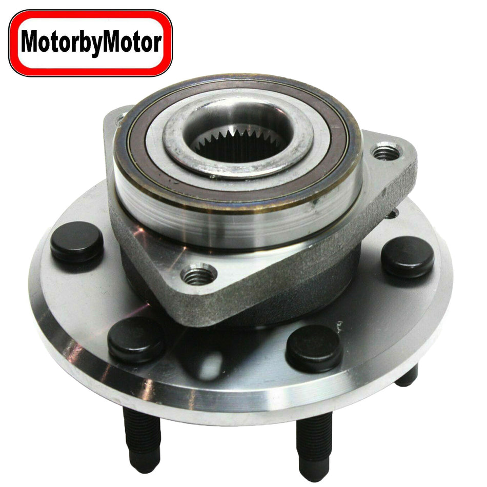MotorbyMotor 513277 Front or Rear Wheel Bearing Hub Assembly with 6 Lugs Fits for 08-17 Buick Enclave, 09-17 Chevy Traverse, 07-16 GMC Acadia, 07-10 Saturn Outlook Hub Bearing (All Models) MotorbyMotor