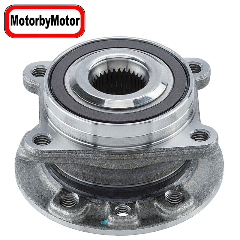 MotorbyMotor 512513 Front or Rear Wheel Bearing and Hub Assembly Fits for 2014-2019 Jeep Cherokee (AWD FWD), 2020 Jeep Cherokee Low-Runout OE Replacement (w/ABS) MotorbyMotor