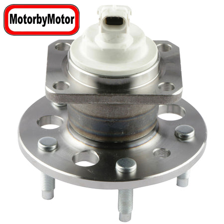 MotorbyMotor 512357 (2WD) Rear Heavy Duty Wheel Bearing Assembly w/5 Lugs for Buick Lacrosse Regal Terraza, Chevrolet Impala Monte Carlo Venture, Aztek Grand Prix Montana Trans Sport, Intrigue, Relay MotorbyMotor