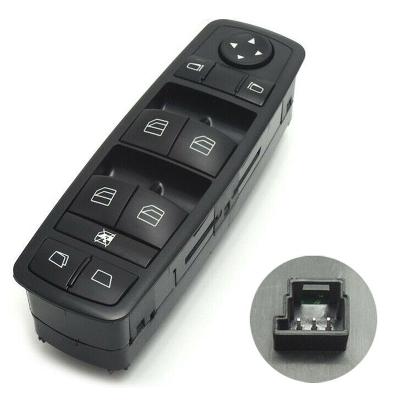 MotorbyMotor Front Left Master Power Window Switch Fits for Mercedes Benz X164/W251/W164 Master Power Window Switch-2518300190 (Driver Side) MotorbyMotor