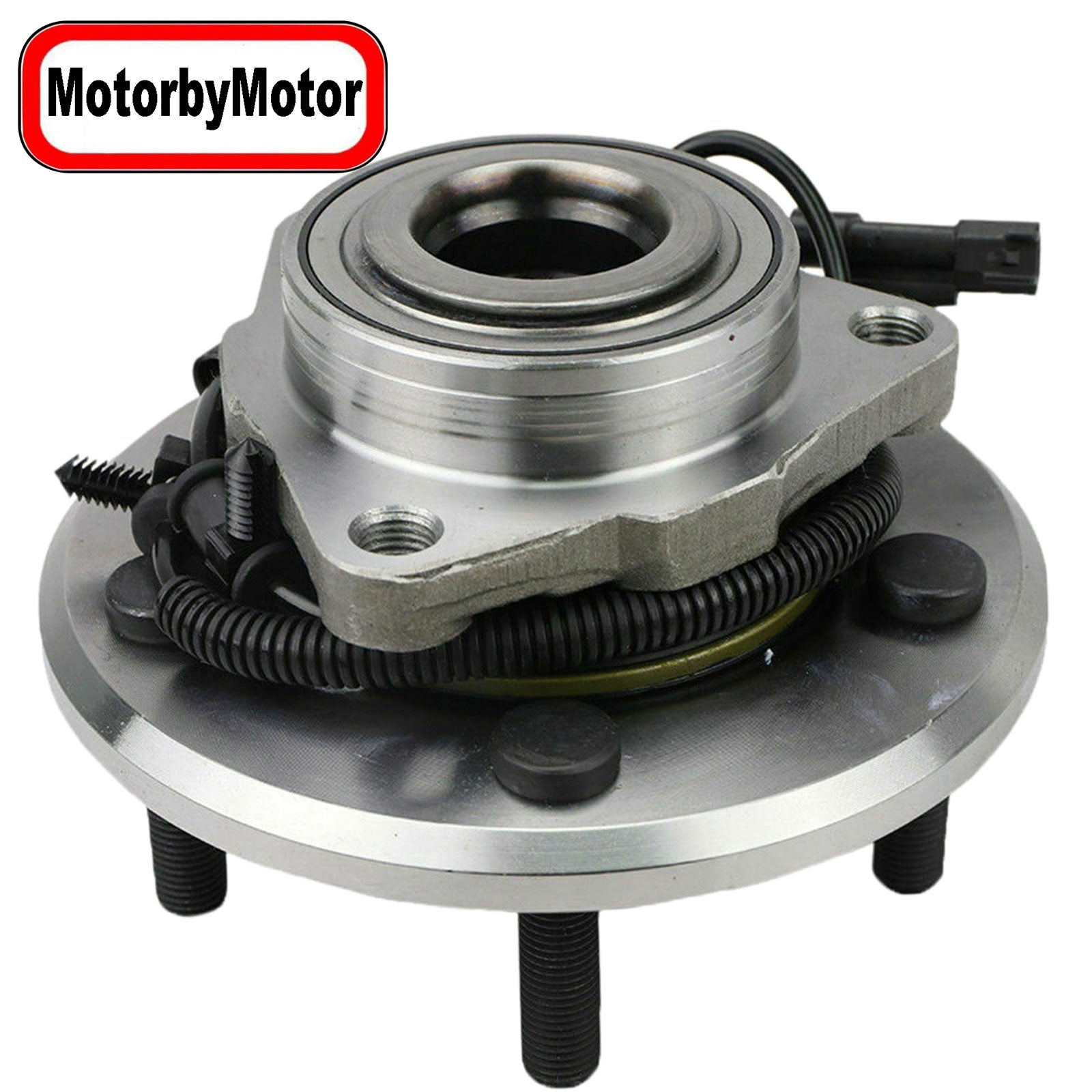 MotorbyMotor HA590515 Front Heavy Duty Wheel Bearing Assembly with 5 Lugs Fits for 2012-2018 Dodge Ram 1500 Wheel Bearing and Hub Assembly (All Models) MotorbyMotor