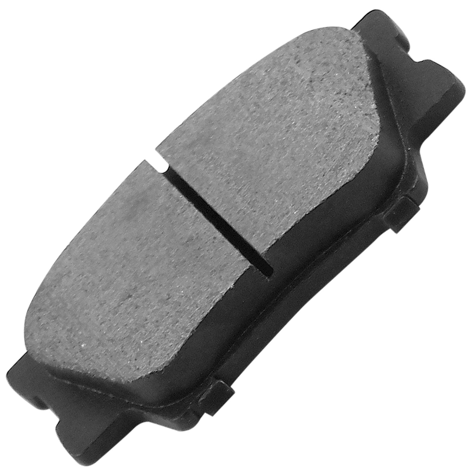 Rear Ceramic Brake Pads w/Hardware Kits Fits for Lexus ES300h ES350 HS250h, Pontiac Vibe, Toyota Camry Matrix RAV4-Low Dust Brake Pad-4 Pack MotorbyMotor