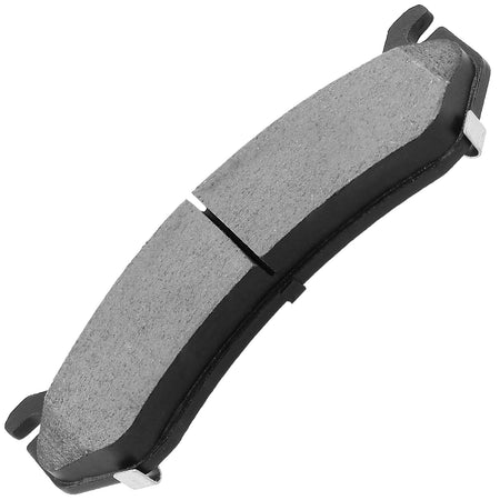 Front Ceramic Brake Pads w/Hardware Kits Fits for Cadillac Escalade EXT ESV, Chevy Tahoe Astro Avalanche Express Silverado Suburban 1500 2500, GMC GMC Safari Savana 1500 2500 Yukon XL-4 Pack MotorbyMotor