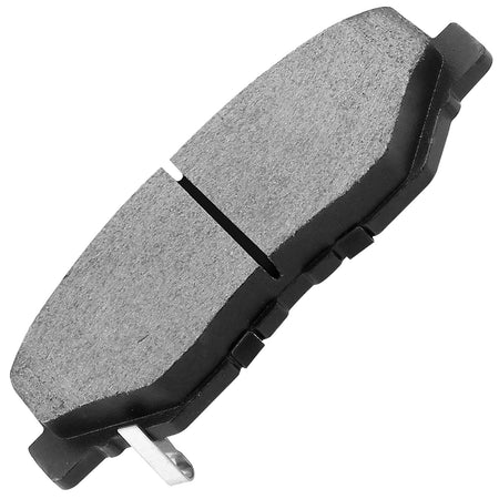 8 PCS Front & Rear Ceramic Brake Pads w/Hardware Kits Fits for Honda Pilot 2003-2008 Low Dust Brake Pad (All Models) MotorbyMotor