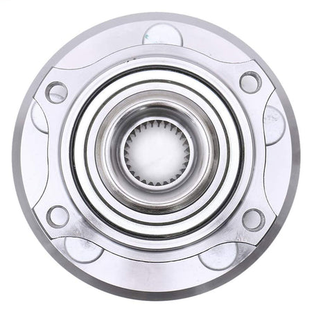 MotorbyMotor 513225 Front Wheel Bearing and Hub Assembly with 5 Lugs Fits for Dodge Charger Challenger Magnum, Chrysler 300 Low-Runout OE Directly Replacement Hub Bearing (AWD ONLY) MotorbyMotor