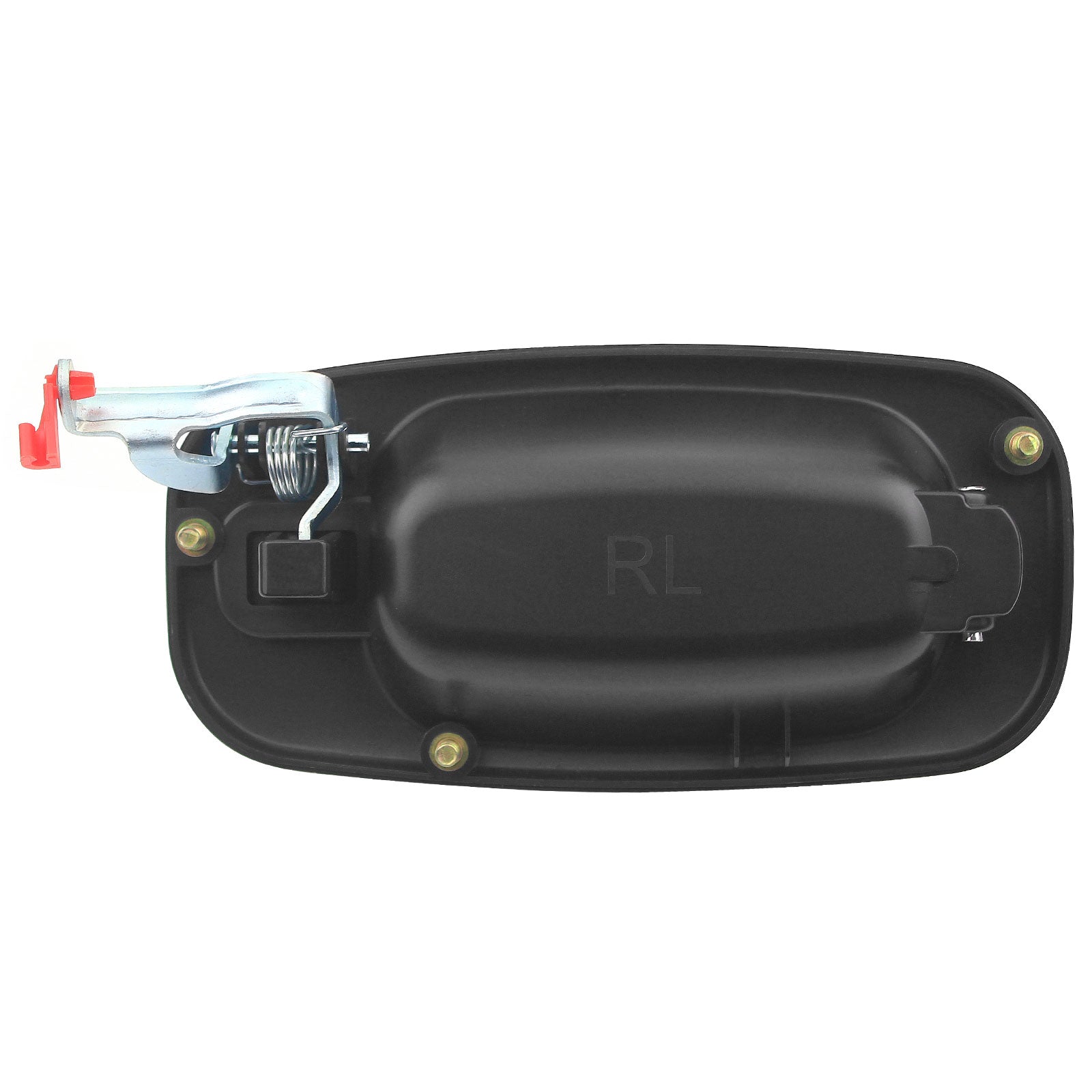 Rear Left Exterior Door Handle Fits for Chevy Avalanche (Silverado/Suburban) 1500 2500,GMC Sierra 1500 2500/Yukon/Yukon XL Driver Side Outer Door Handles (Plastic) MotorbyMotor