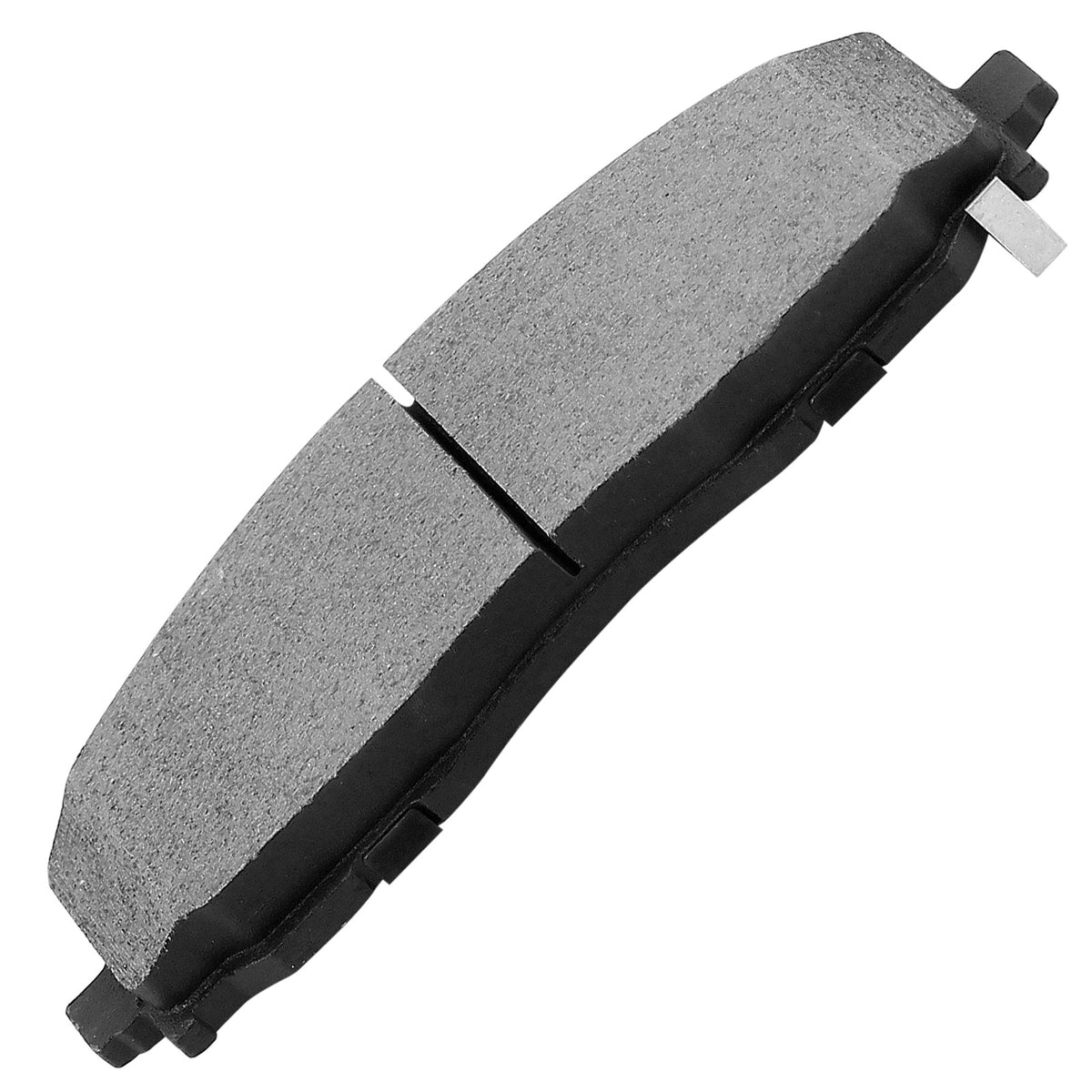 Front Ceramic Brake Pads w/Hardware Kits Fits for Chrysler Pacifica Town & Country, Dodge Grand Caravan Journey Gladiator Wrangler, Ram C/V, Volkswagen Routan-Ceramic Low Dust Brake Pad-4 Pack MotorbyMotor