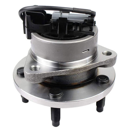 MotorbyMotor 513206 Front Wheel Bearing and Hub Assembly with 5 Lugs Fits for Pontiac Pursuit G5, Chevrolet Cobalt HHR, Saturn Ion Red Line Hub Bearing (w/ABS) MotorbyMotor