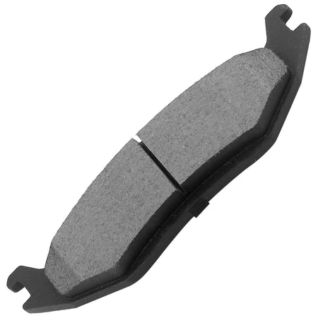 Rear Ceramic Brake Pads w/Hardware Kits Fits for Chrysler Aspen, Dodge Durango Ram 1500 Van, Ram 1500 Classic Ceramic Low Dust Brake Pad (All Models)-4 Pack MotorbyMotor