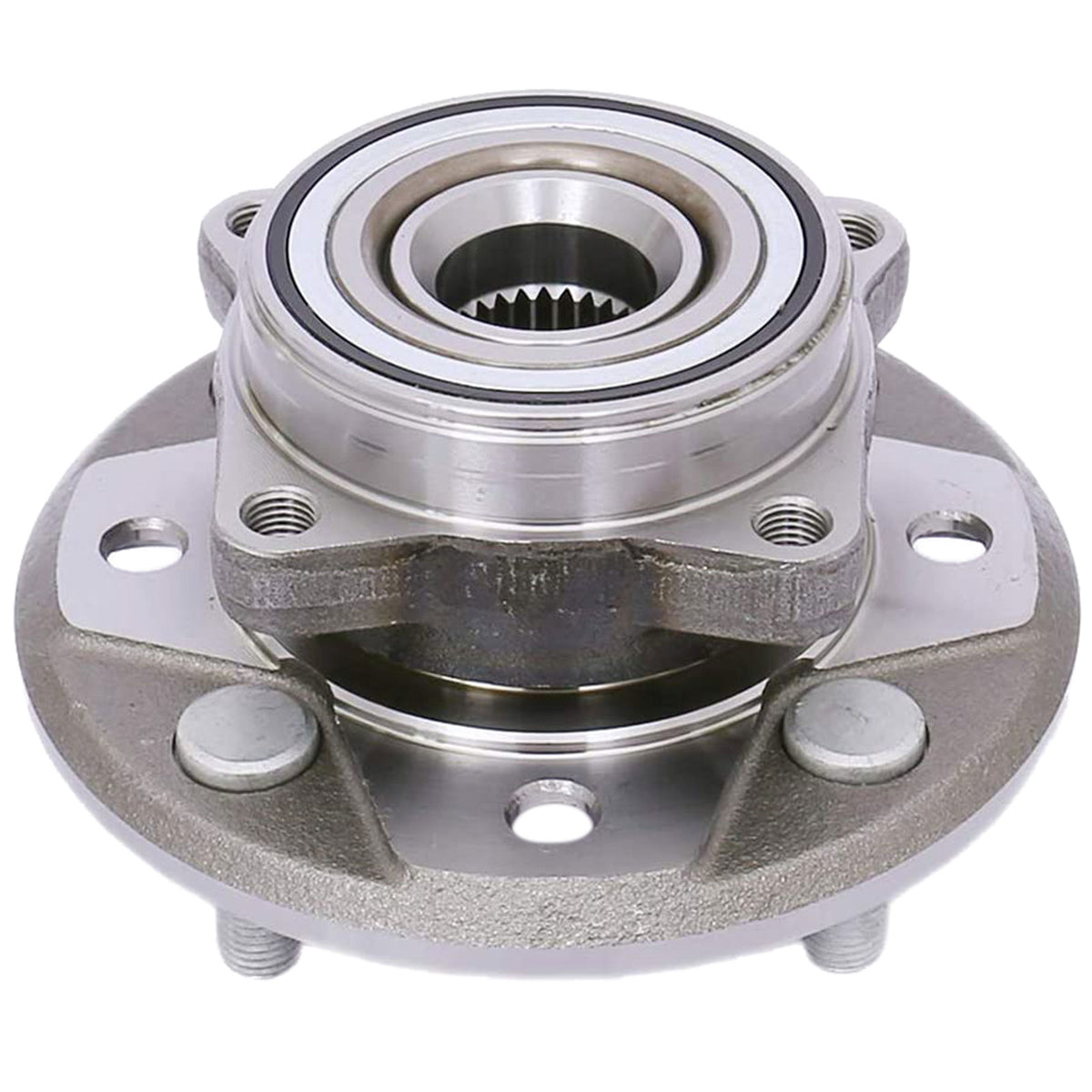 MotorbyMotor 950-003 Front Wheel Bearing and Hub Assembly with 4 Lugs Fits for Acura CL 1997, Honda Accord 1990-1997 Low-Runout OE Directly Replacement Hub Bearing MotorbyMotor
