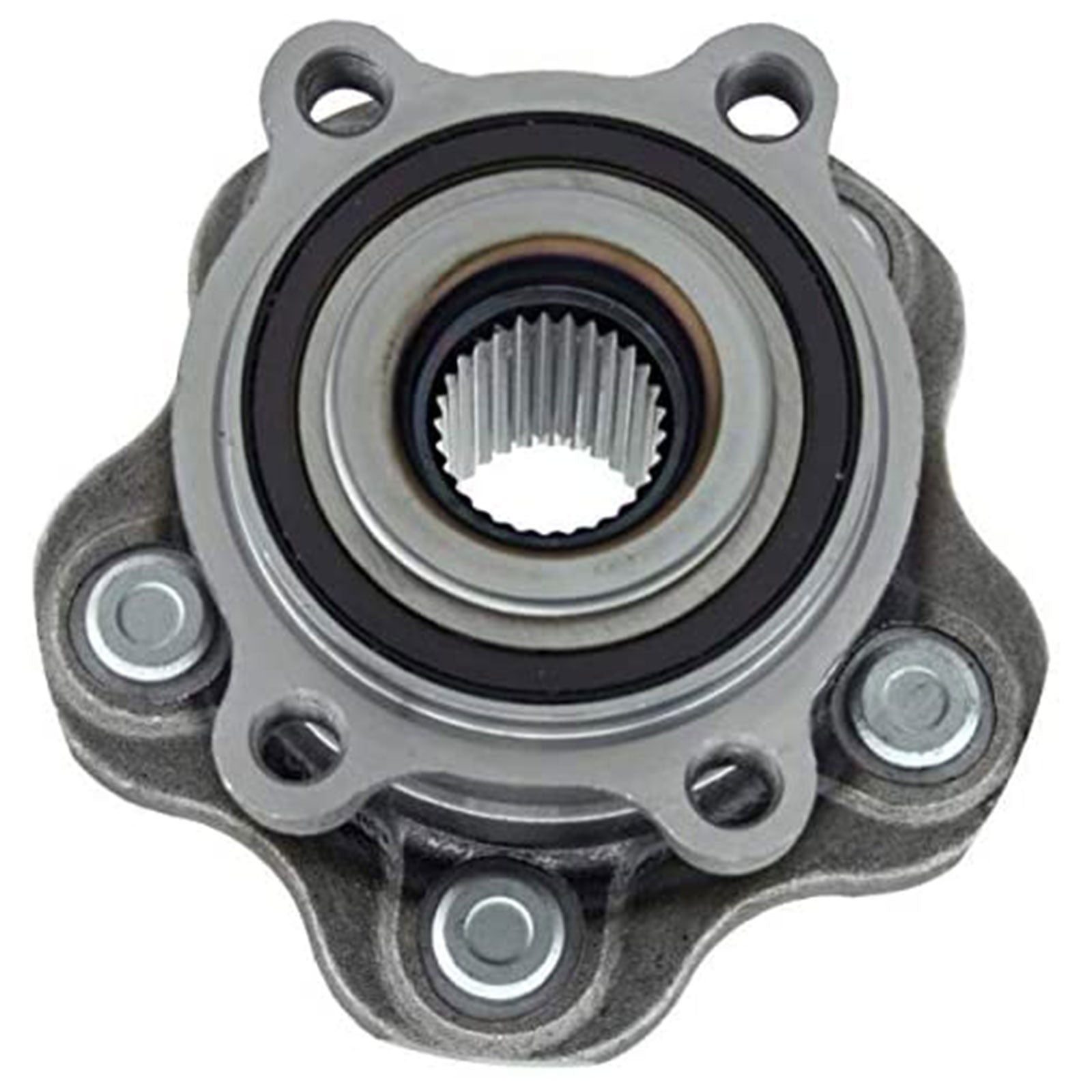 MotorbyMotor 512408 Rear Wheel Bearing and Hub Assembly with 5 Lugs Fits for Nissan Murano 2009-2014 Low-Runout OE Directly Replacement Hub Bearing (AWD Model Only) MotorbyMotor