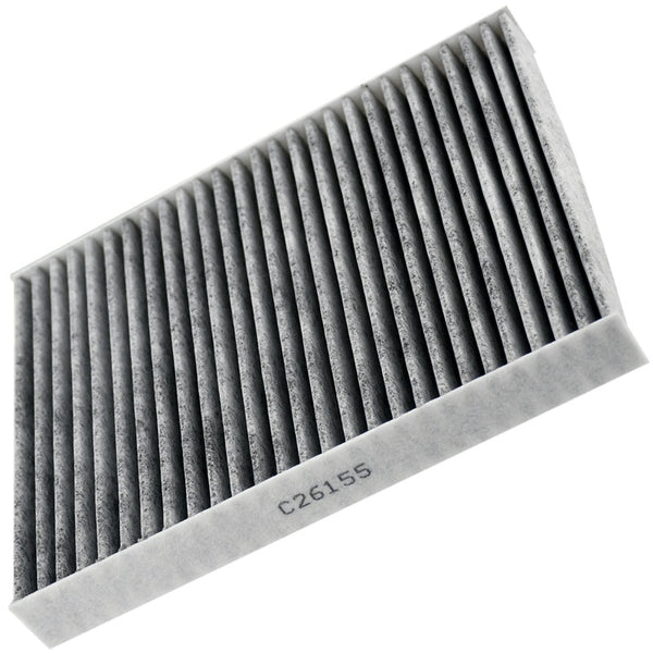 2pc MotorbyMotor C26155 (CF11176) Cabin Air Filter for Ford Explorer Flex Taurus Police Interceptor Sedan Utility Special Service Police Sedan, Lincoln MKS MKT Premium Air Filter MotorbyMotor