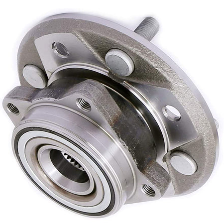 MotorbyMotor 950-003 Front Wheel Bearing and Hub Assembly with 4 Lugs Fits for Acura CL 1997, Honda Accord 1990-1997 Low-Runout OE Directly Replacement Hub Bearing MotorbyMotor