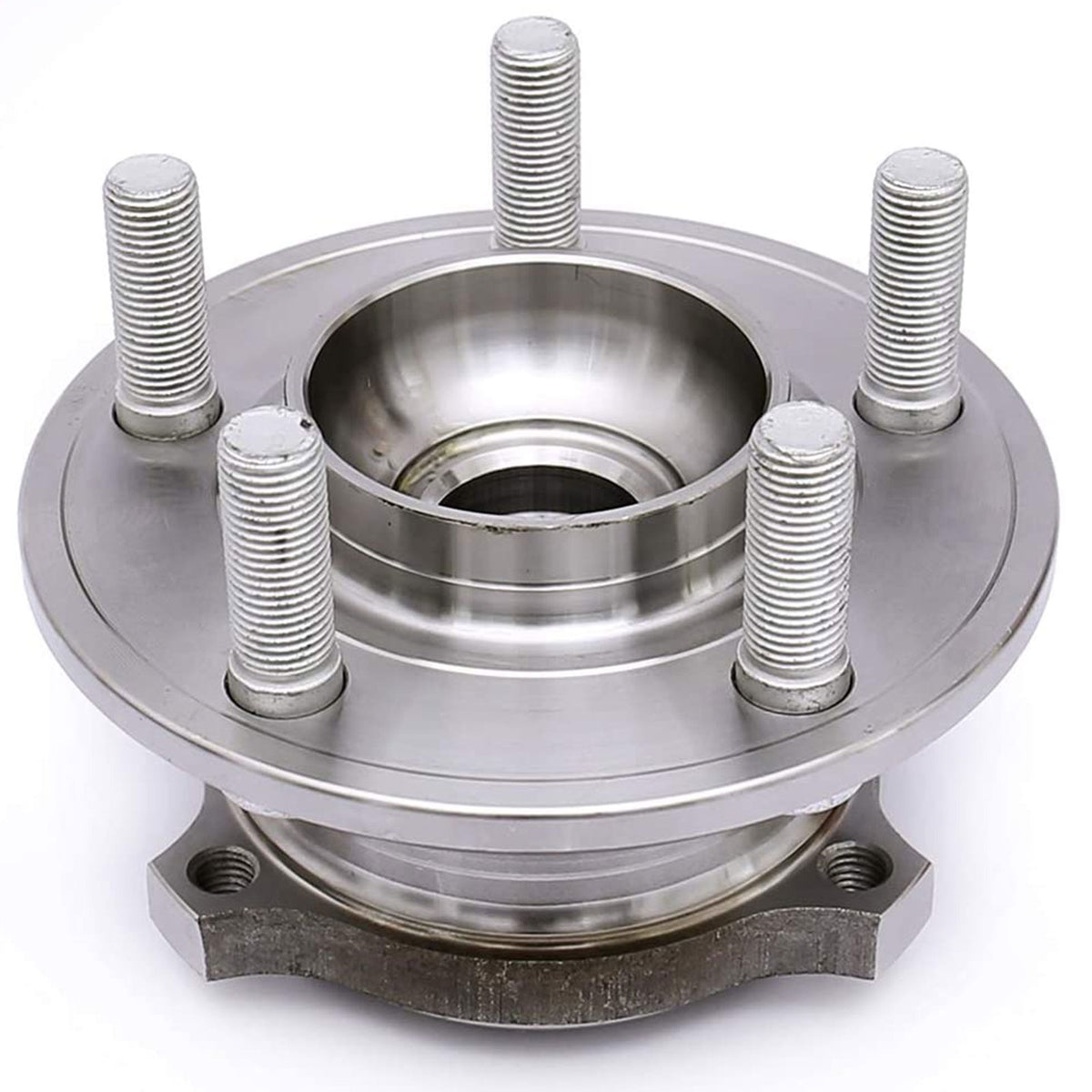 MotorbyMotor 513225 Front Wheel Bearing and Hub Assembly with 5 Lugs Fits for Dodge Charger Challenger Magnum, Chrysler 300 Low-Runout OE Directly Replacement Hub Bearing (AWD ONLY) MotorbyMotor