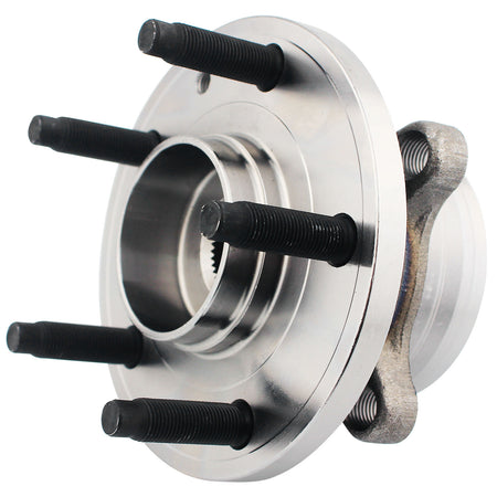 MotorbyMotor 512460 Front/Rear Wheel Bearing and Hub Assembly with 5 Lugs fits for Ford Explorer,Ford Police Interceptor Utility Low-Runout OE Directly Replacement Hub Bearing MotorbyMotor