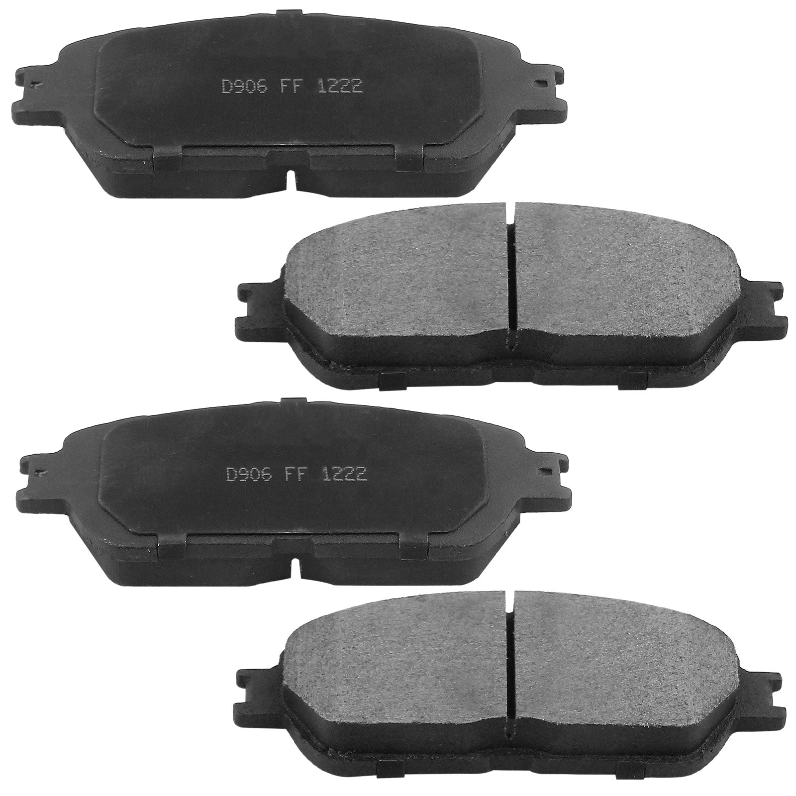 Front Drilled & Slotted Disc Brake Rotors + Ceramic Pads Fits for Lexus ES300 IS250, Toyota Avalon Camry Sienna Solara-5-Lug Wheel Holes MotorbyMotor