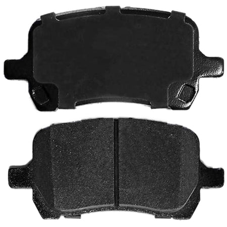 MotorbyMotor 4PC Front Ceramic Brake Pads with Hardware Kits Fits for Chevrolet Cobalt HHR Malibu, Pontiac G5 G6, Saturn Aura Low Dust Brake Pad MotorbyMotor
