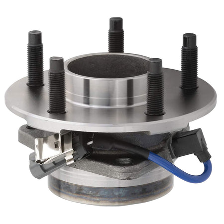 MotorbyMotor 513189 Front Wheel Bearing and Hub Assembly with 5 Lugs Fits for Saturn Vue 02-07, Pontiac Torrent 06, Chevrolet Equinox 05-06 Hub Bearing (4-Wheel ABS) MotorbyMotor