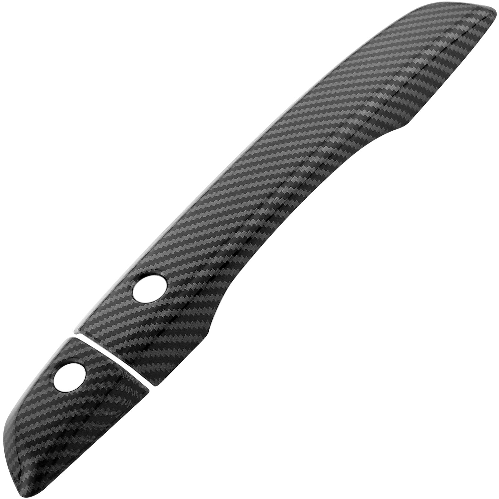 4PCS Exterior Door Handle Fits for Honda Civic 2016 2017 2018 2019 2020 2021 Outer Outside Car Door Handle (Carbon Fiber Style ) MotorbyMotor