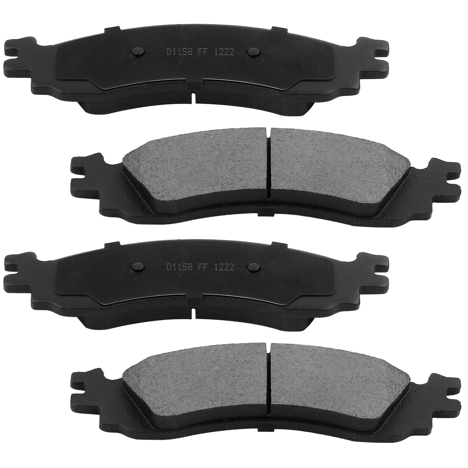 MotorbyMotor Front Brake Rotors & Brake Pad Kit 305.2mm Drilled & Slotted Design Fits for Ford Explorer, Ford Explorer Sport Trac, Mercury Mountaineer-All Models MotorbyMotor