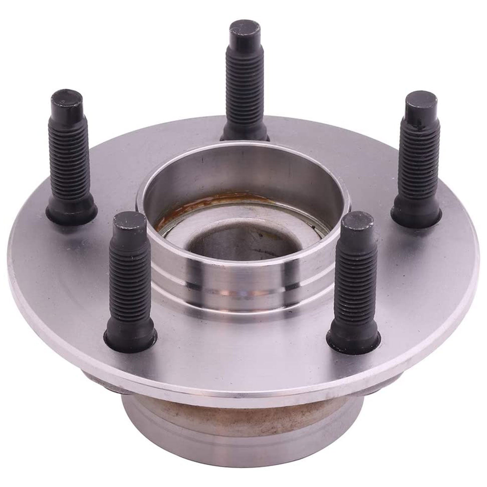 MotorbyMotor (2WD Rear Wheel Bearing and Hub Assembly Fits for 1990-2007 Ford Taurus, 1990-2004 Mercury Sable Wheel Hub w/5 Lugs [FWD, Non-ABS]-512164 MotorbyMotor