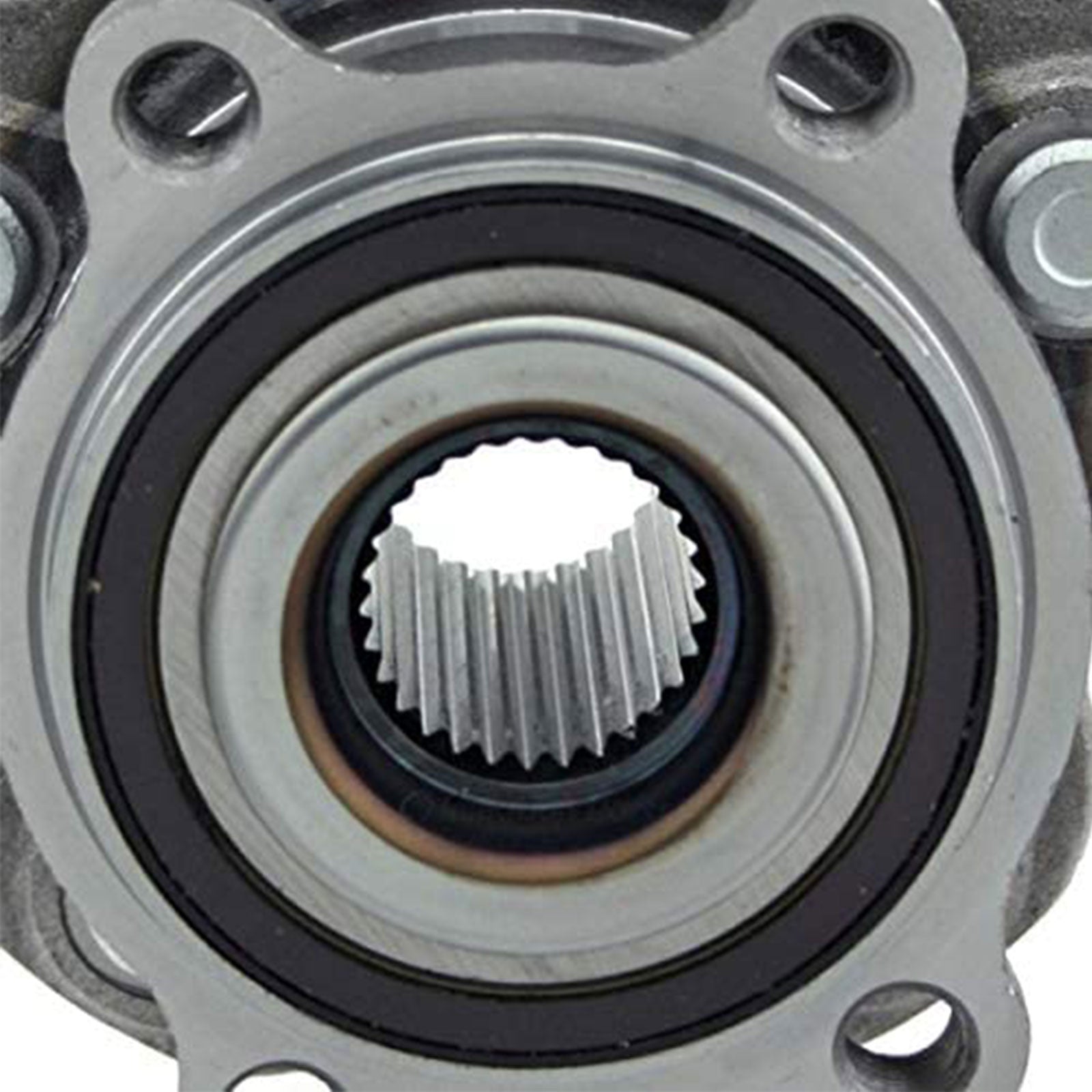 MotorbyMotor 512408 Rear Wheel Bearing and Hub Assembly with 5 Lugs Fits for Nissan Murano 2009-2014 Low-Runout OE Directly Replacement Hub Bearing (AWD Model Only) MotorbyMotor