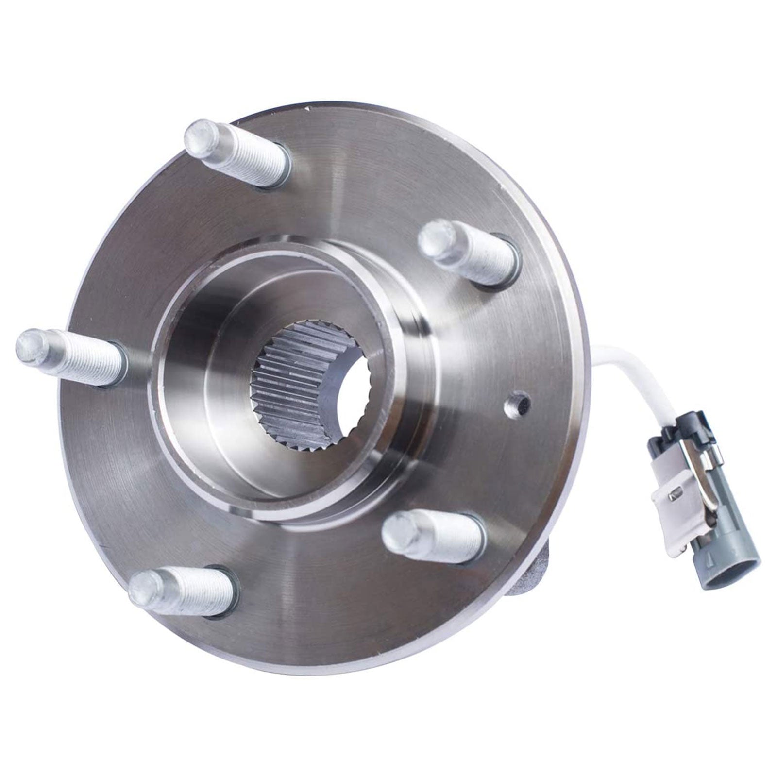 MotorbyMotor 512223 Rear Wheel Bearing and Hub Assembly with 5 Lugs, 2003-2007 Cadillac CTS, 2005-2011 Cadillac STS Low-Runout OE Directly Replacement w/ABS MotorbyMotor